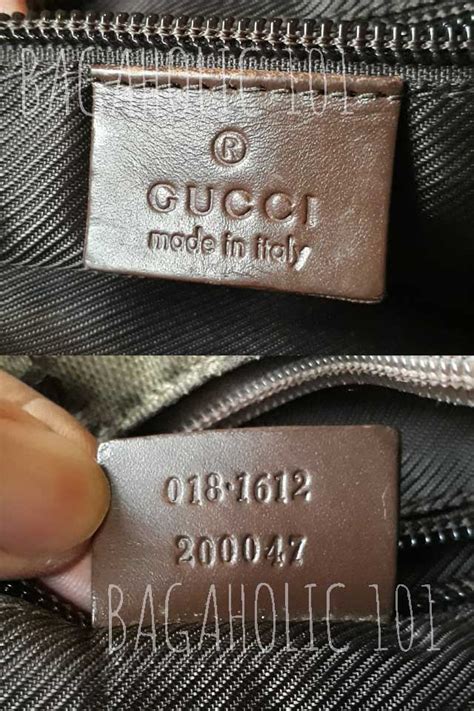 gucci 1298060505 serial number|How to Tell If a Gucci Bag is Real .